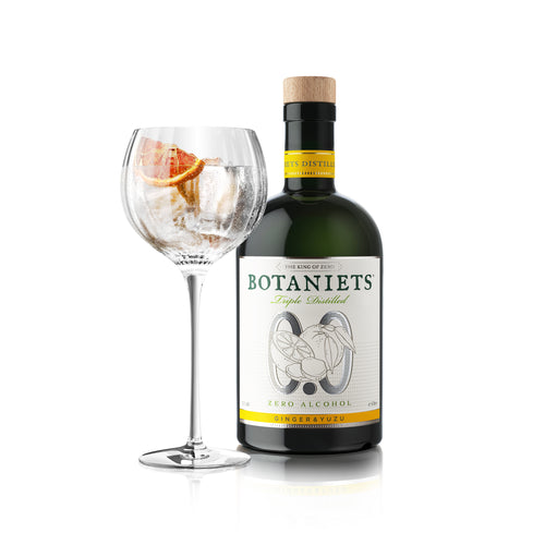 Botaniets Ginger Yuzu, Triple-Distilled Spirit 0.0% 500ML
